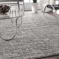 thumbnail image 2 of Porch & Den  Williamsburg Humboldt Soft and Plush Modern Grey Rug - 6'7 x 9', 2 of 5