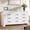 White, variant on 9 Drawer Dresser for Bedroom, Wood Chests of Drawers with Metal Handles, 59" W Triple Wide Dresser for Closet, Storage Cabinet Organizer Drawer, Vintage Design Dresser for Hallway, Entryway, White