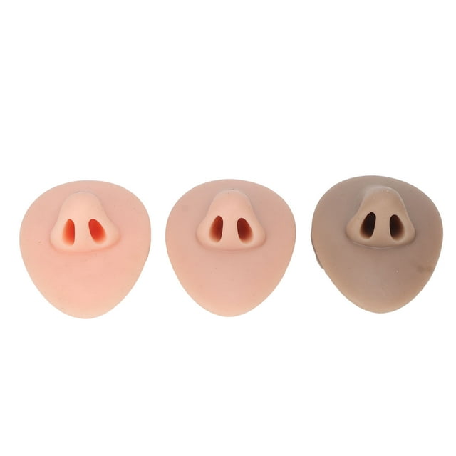 Modèle de Nez d'Exposition, 3 Pcs Modèle de Nez en Silicone Modèle de Nez d'Entraînement Modèle de Nez en Silicone Conçu avec Précision