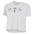 thumbnail image 2 of Women's Alternative Apparel  White Northern Arizona Lumberjacks Retro Jersey Headliner Cropped T-Shirt, 2 of 3