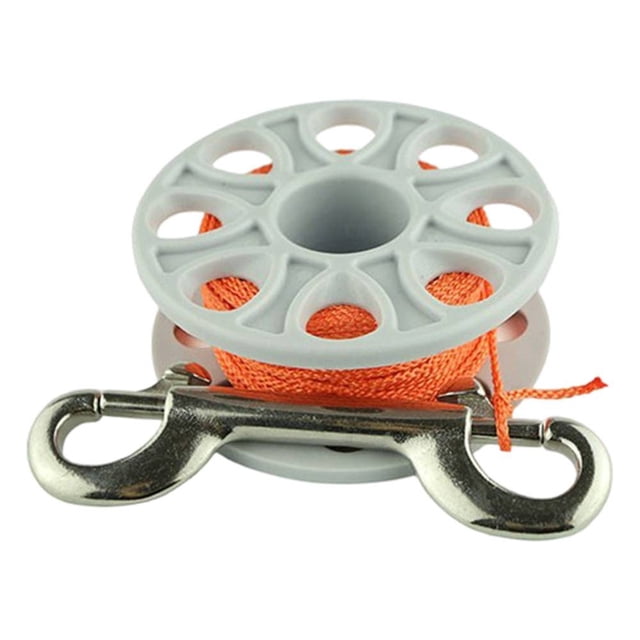 Mosiee Diving Handle Reel Scuba Diving Reel 18M Diving Spools With Double-Head Buckle