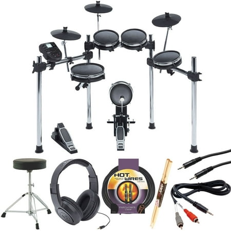 - Alesis Surge Mesh Kit Eight-Piece Electronic Drum Kit + More!