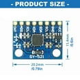 thumbnail image 3 of MPU6050 Digital Motion Processor Module 3Shaft Gyro Accelerometer Module for Robotics Projects IIC Communication, 3 of 8