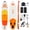 orange, variant on 323×81×15cm Lightweight Inflatable SUP Board, Anti-Slip Deck Paddle Board, 150KG Max Load, Stable Durable Stand Up Paddleboard for Beginners, Yoga, Fishing and Surfing