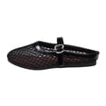 thumbnail image 3 of CAIXAI Mesh Flats For Women Woven Ballet Mary Jane Flats for Women Dressy Comfortable Square Toe Ballerina Flats with Adjustable Buckle Strap for Work Casual Travel Daily, 3 of 9