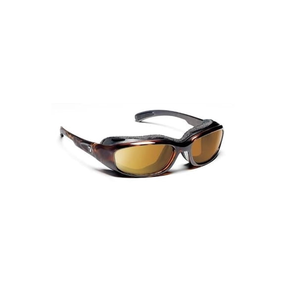Churada Sharp View Polarized Gray Sunglasses- Dark Tortoise - Small & Medium