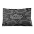 thumbnail image 1 of Ahgly Company Patterned Indoor Rectangular Gunmetal Gray Lumbar Throw Pillow, 13 inch by 19 inch, 1 of 5