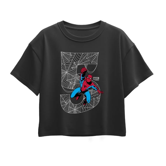 Spider-Man - Spidey Short Sleeve Boxy Graphic T-Shirt