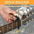 thumbnail image 6 of NANMELX Guitar Moving Capo Sliding Capo Adjustable Classical Capo with Silicone Pad Capo for Tuning Tone of String Instruments, 6 of 8