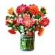 thumbnail image 3 of Tarjeta Felicitación Con Ramo Flores Emergente Papel 3D para El Día La Madre Cumpleaños (Dahlia 2), 3 of 5