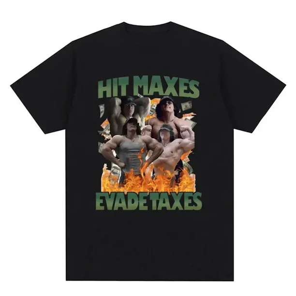 Camiseta Sam Sulek certificada para mujeres que evitan el estrés, camisetas gráficas de moda para amantes del fitness y el gimnasio, camisetas casuales de algodón de gran tamaño para hombres.