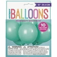 thumbnail image 2 of 12" Latex Sea Foam Aqua Balloons, 10ct, 2 of 2