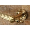 thumbnail image 4 of Kingston Brass DR710302 Templeton 30" Decorative Grab Bar, Polished Brass, 4 of 6