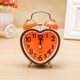 thumbnail image 5 of 1 reloj despertador creativo de metal con forma de corazón, con timbre de escritorio, moderno, con luz nocturna, para casa, estudiantes, dormitorio, sin batería (color aleatorio)., 5 of 5