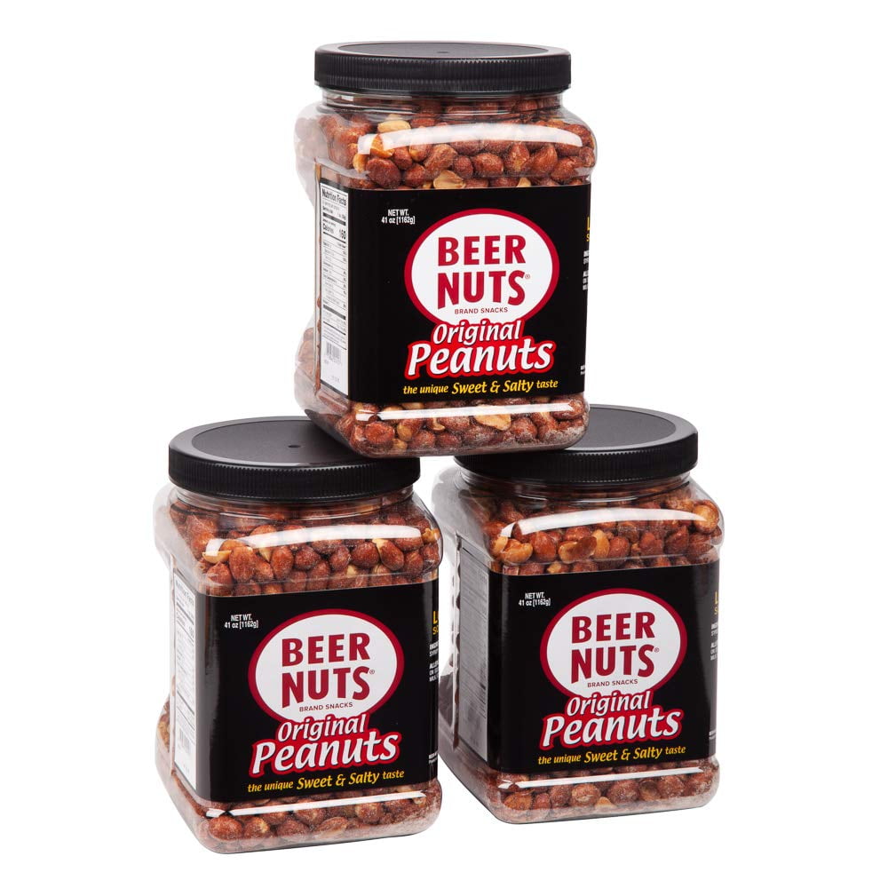BEER NUTS 41 oz. Jar Original Peanuts (PACK OF 3)