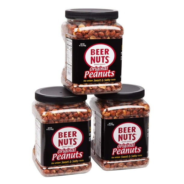 BEER NUTS 41 oz. Jar Original Peanuts (PACK OF 3)
