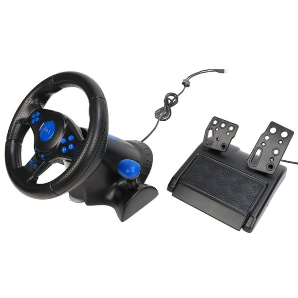 Computer Wheel Wheel Gaming Steering Wheel 180 Degree Rotation Multifunctional 3 in 1 ...
