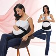 thumbnail image 5 of Cinturón para mujer embarazada - Cinturón de soporte para la cintura y el abdomen para mujer embarazada - Cinturón para la cabeza para mujer embarazada elástico y cómodo - Cinturón transpirable (adec, 5 of 5