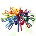 thumbnail image 2 of MasteelfCA 8pcs Multi-purpose Colorful Stainless Steel Heavy Duty Clips Clothes Food Bag Clips (Mixed Color), 2 of 7