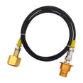 thumbnail image 3 of simhoa CO2 Adapter 60in Aluminum Alloy CO2 Cylinder Refill Adapter Hose for Machine gold, 3 of 8