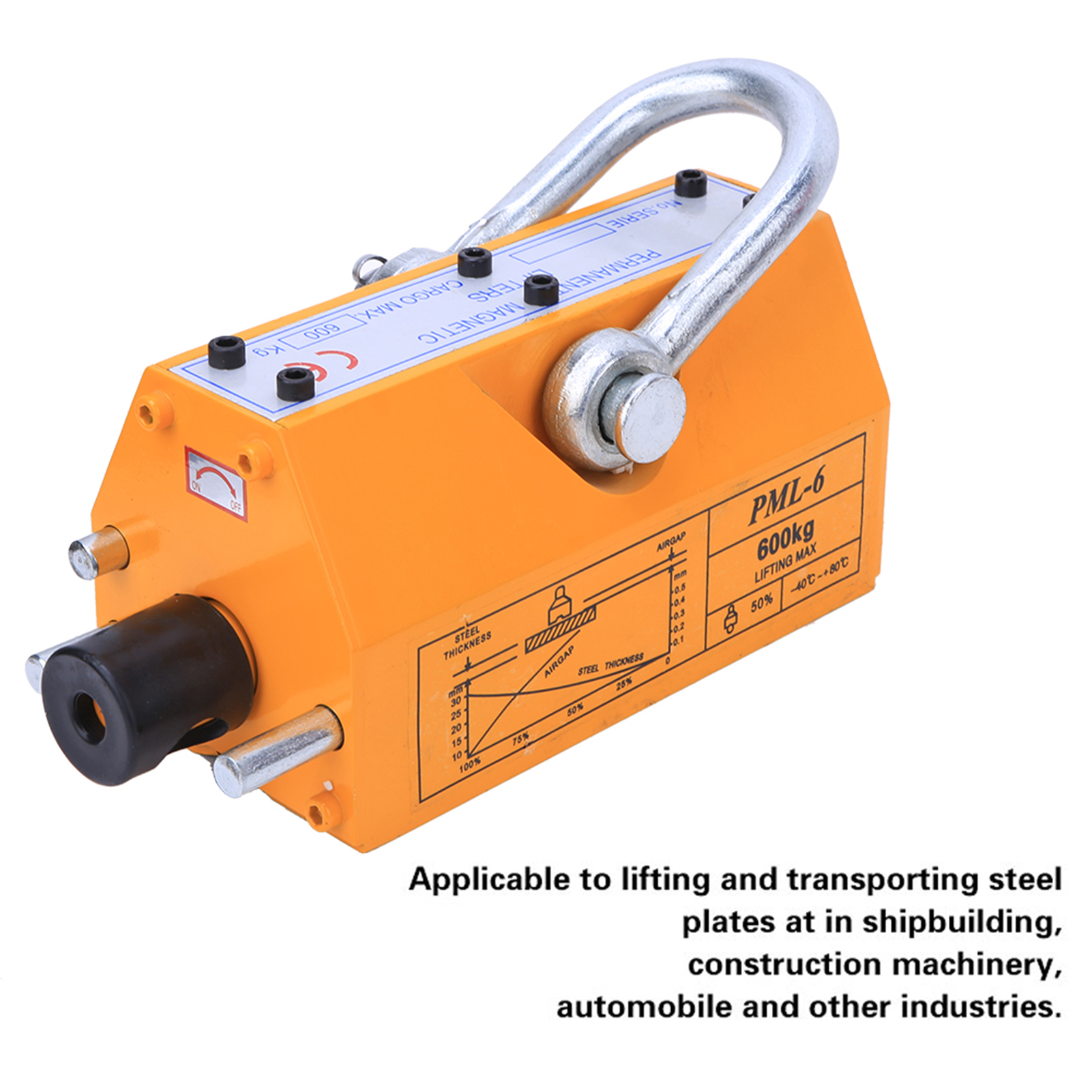 ESTINK Heavy Duty Lifting Hoist Lifting Steel Permanent