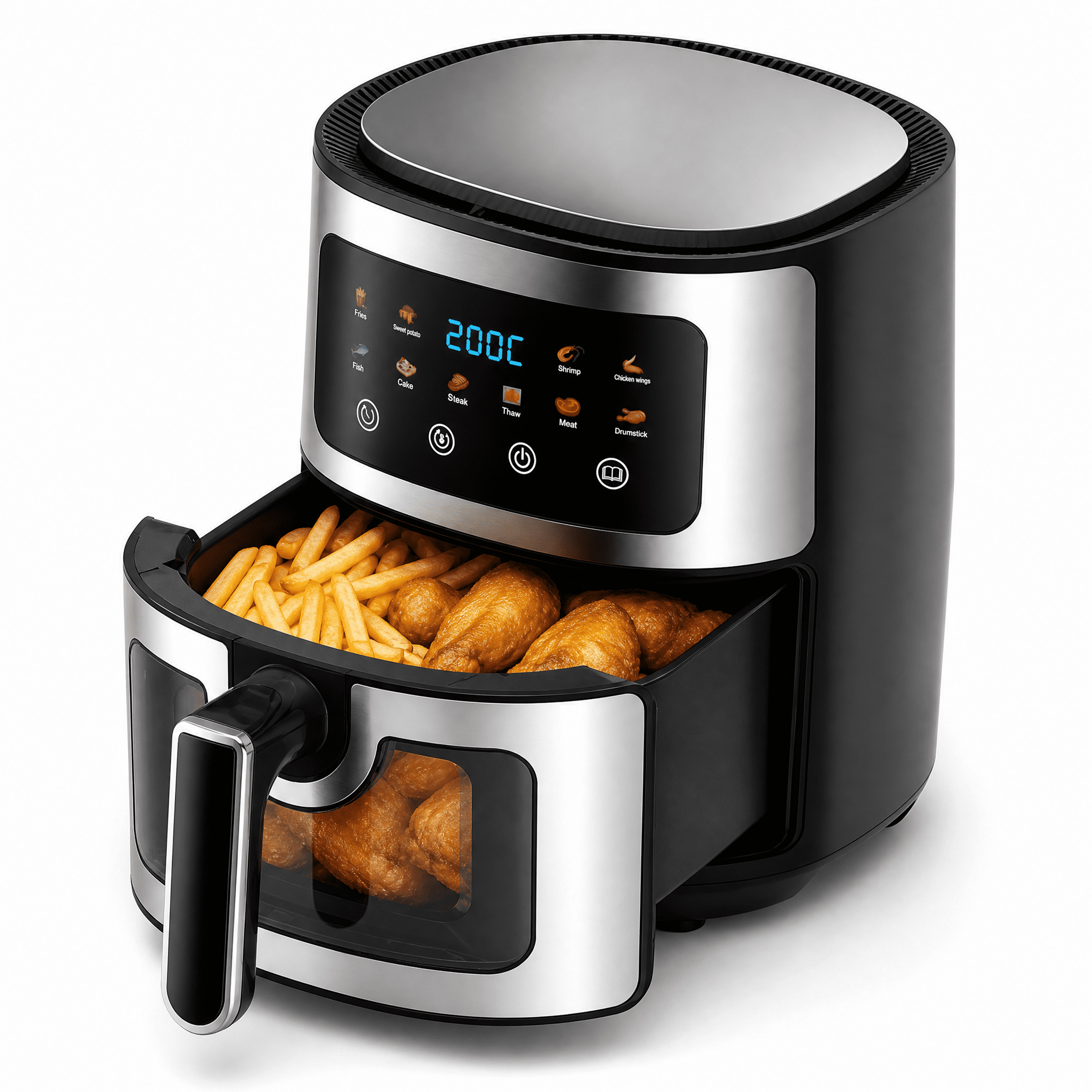 ⭐︎ARIA⭐︎ Aria Large Size 10Qt Digital Air Fryer Oven with Dehydration