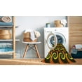 thumbnail image 2 of Ahgly Company Machine Washable Indoor Rectangle Transitional Black Brown Area Rugs, 3' x 5', 2 of 7