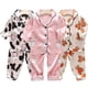 thumbnail image 2 of Conjunto de pijamas para niños, ropa de dormir de Pascua, Top de manga larga con conejo de dibujos animados + traje de pantalón, conjuntos de ropa para niñas pequeñas, 2 of 4