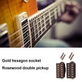 thumbnail image 3 of Pickups Doble Salida Diseño único Fácil de usar estilo retro regalo dulce cobre transductor eléctrico grande material humbucker Yuarrent OD019949-00, 3 of 7
