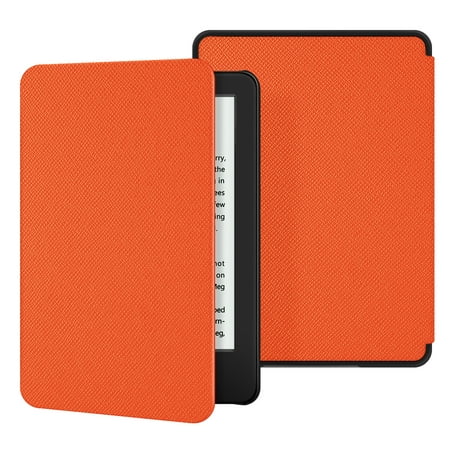 Ayotu Case for Kindle 10th Gen 2019 Release - Cover with Auto Sleep fits Amazon Kindle 2019, Orange