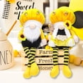thumbnail image 5 of Lilixerw Faceless Doll with Sunflower,Long Legged Sitting Dwarf Doll,Cute Boho Fairy Garden Ornament,Perfect Gift for Spring & Summer Tabletop,Shelf,Mantel Decoration,8 Inch,Multicolor, 5 of 7