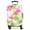 Black-2, variant on Stretch Luggage Cover XL(29-32in)– Elastic Travel Suitcase Protector with Handle Openings & Bottom Closure, Washable Polyester Spandex Suitcases Cover, Floral Flowers Print
