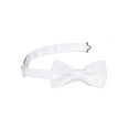 thumbnail image 2 of Gravity Threads Tuxedo Solid Color Bow Tie - 6 Pack - White, 2 of 2