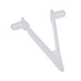 thumbnail image 2 of 6pcs Plastic V-Clip Pool Brush Skimmer Vacuum Head Swimming Pool Replacement Pole Attachments, 2 of 7