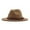 Khaki, variant on WEIYLL Women Baseball Caps Belt Classic Wool Wide Buckle Floppy Panama Fedora Solid Visors Hat