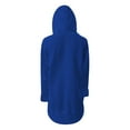 thumbnail image 5 of Atogsazn Women's Oversized Long Hoodies Casual Long Sleeve Side Split Hooded Sweatshirt Pullover Tops Outfit CLothing 01-Blue XXL Fashion, 5 of 6