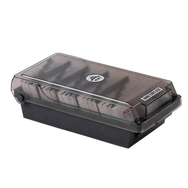 Sidaley Tarjetero elegante y duradero para organización de escritorio, estuche para tarjetas, organizador de tarjetas Carpetas de archivos