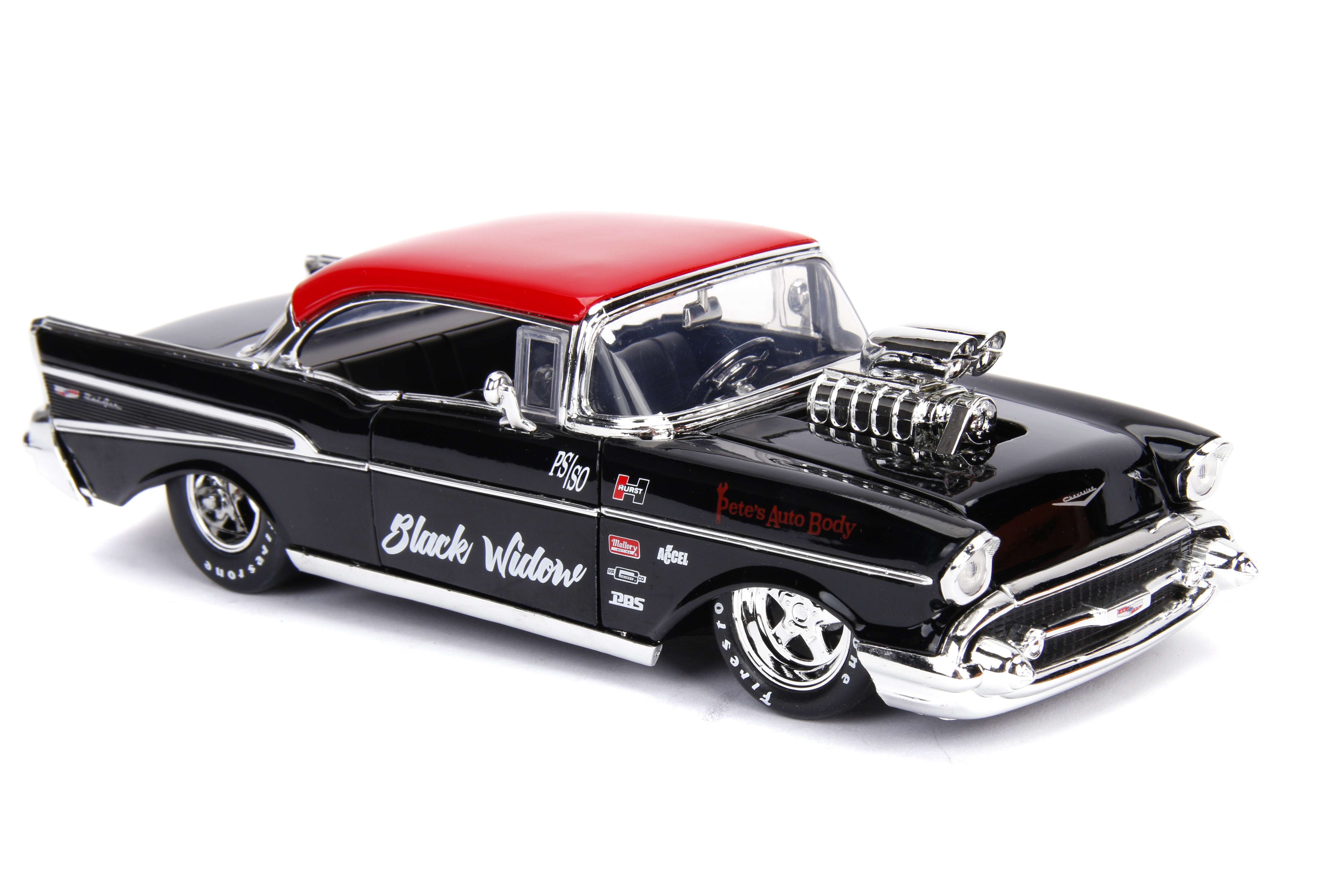 Jada Toys Chevrolet 1:24 Scale '57 Chevy Bel Air Model 12457