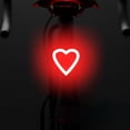 thumbnail image 1 of PC Bicycle Creative Tail Light with USB Charging, Multiple Modes, and Waterproof Design for Night Riding, 1 of 8