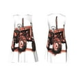 thumbnail image 3 of Bixox Farm Tractor Print Women's Sleeveless A-Line Dress with Pockets, Casual Knee-Length Tank Dress for Summer-Small, 3 of 7