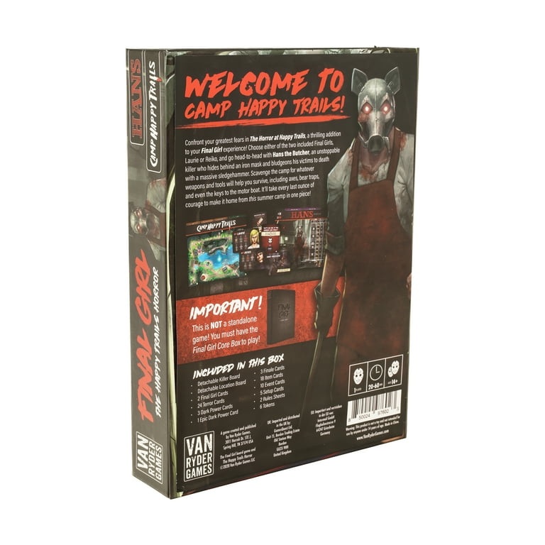 ACD Ages 14+ Final Girl: Happy Trails Horror Board Game