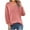 Pink Tops for Women, variant on Olyvenn Basic Shirts for Women Hollow Out Long Sleeve Sweater Trendy Oversized V Neck Sweatshirt Soft Cozy Pullover Outdoors Beige 6