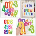 thumbnail image 4 of KAKOWELY mailbox decal 3 Sets Colorful Mailbox Numbers Stickers Self Adhesive Vinyl Waterproof Number Decals House Numbers Sticker for Mailbox Signs Door Cars Garbage Bins Address Number, 4 of 4