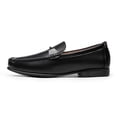 thumbnail image 4 of Mocasines de Vestir para Hombre Bruno Marc Slip On Negro Talla 8.5, 4 of 8
