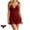 Wine, variant on Bovxnpu Women's Nightgowns Sleepshirts Lace Mesh Nightgown Dress Loungewear Sleepwear