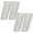 4 pack, variant on Heavy Duties Golf Cart Lift Set 1 Inch Rear Height Increase Aluminum Contruction