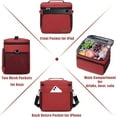 thumbnail image 2 of TuErcao Insulated Cooler Bag 6/24 Can Collapsible Leakproof Soft Sided Cooler for Car, Portable Foldable Small Ice Chest for Beach Camping Picnic Travel, 5/15qt Lunch Box for Men Work, 2 of 7