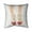 Red, variant on 26 x 26 in. Red Studded High Heels-Double Sided Print Indoor Pillow