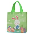 thumbnail image 2 of olkpmnmk 5Pcs Happy Easter Bags Bunny Carrot Chick Egg Treat Gift Non-Woven Bags Easter Gift Bags Easter Treat Bags with Handles for Gifts Wrapping,Egg Hunt,Easter Party Supplies,10.6x4.7x11.4 Inch, 2 of 9