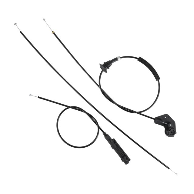 No.51238402615/51238408134/51238403219/912-461 Kit de 3 cables de liberación del capó del motor del automóvil para BMW X5 E53 2000 2001 2002 2003 2004 2005 2006